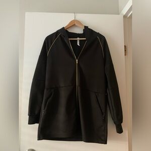 Fabletics women’s black athletic coat.